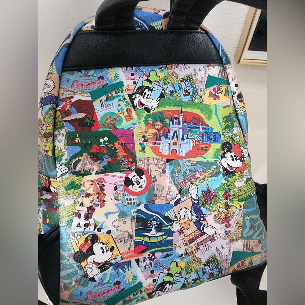 Disney Parks RARE Retro Loungefly Backpack - Picture 2 of 5